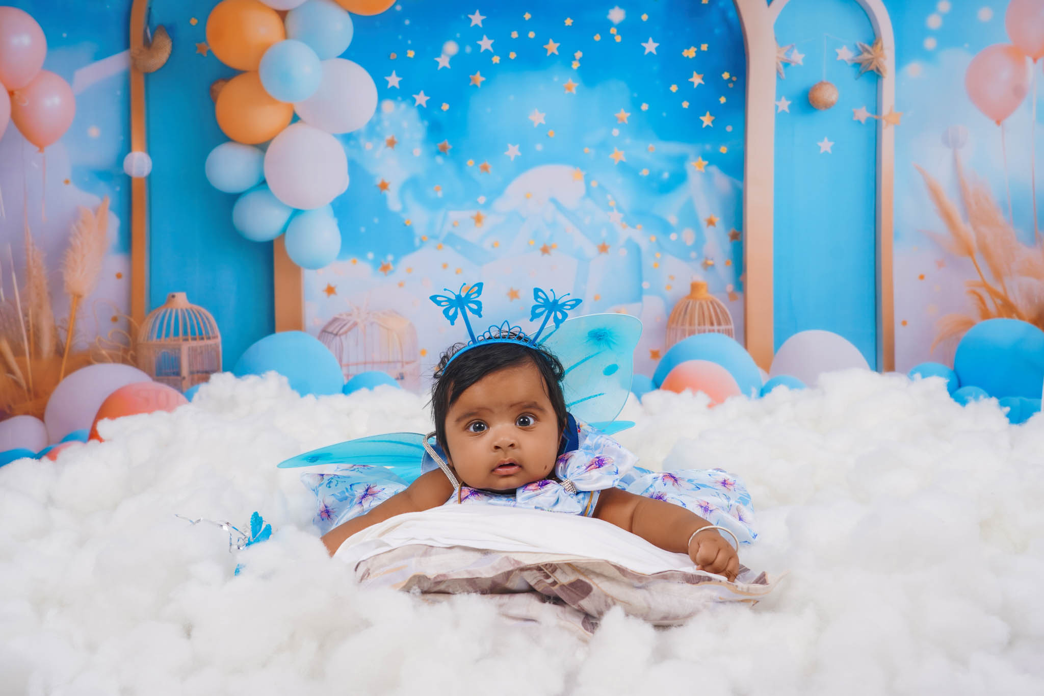 Bride and groom wedding portrait