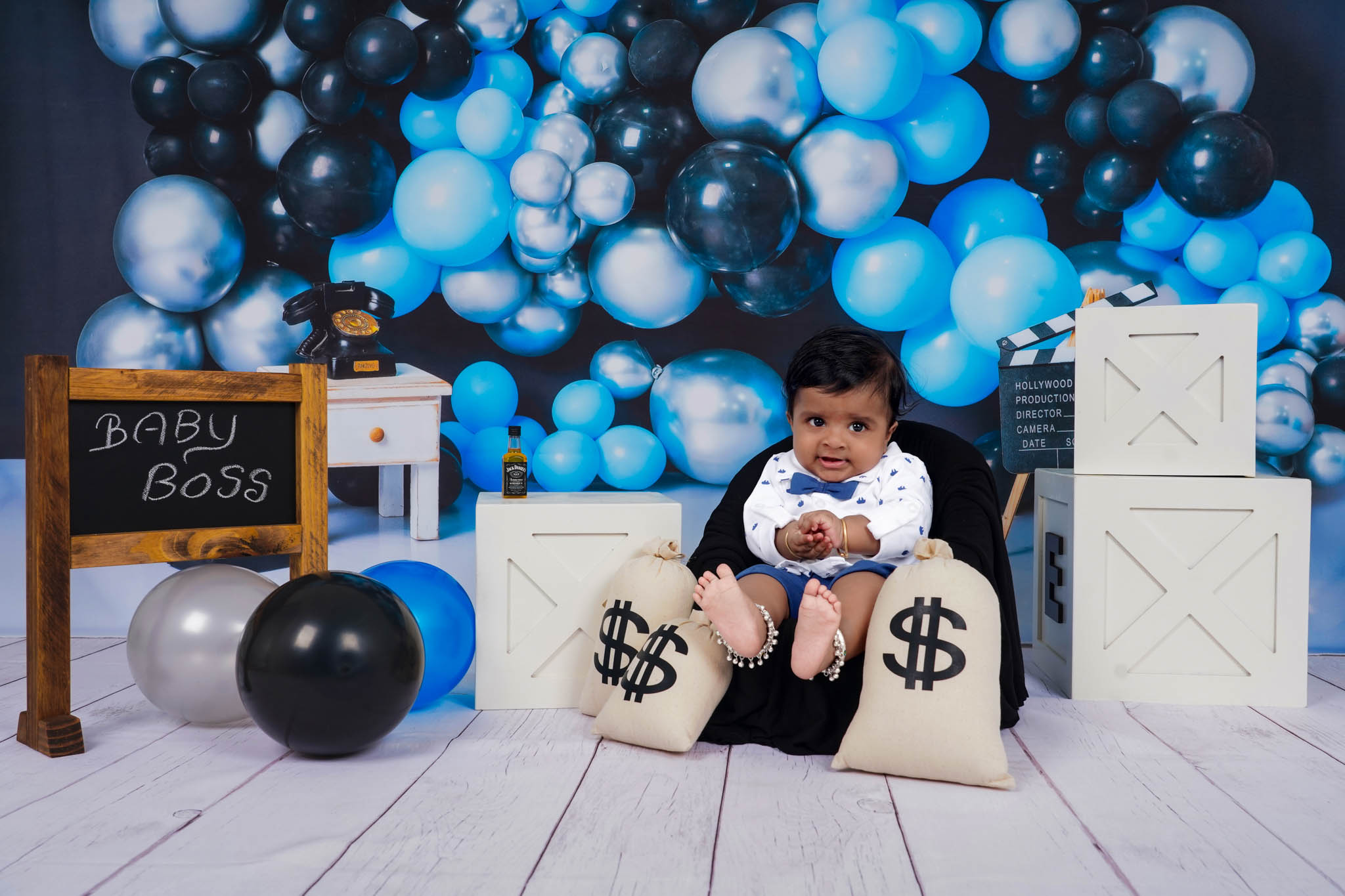 Baby boss themed photography in Madurai