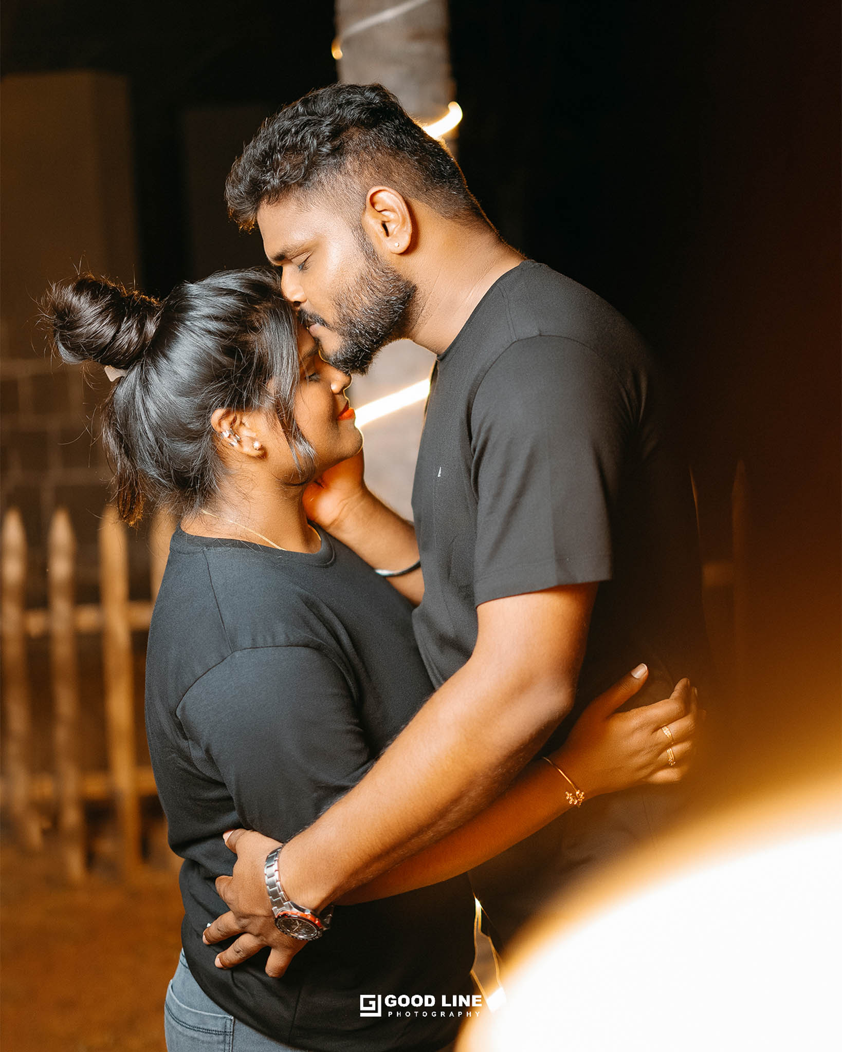 Bride posing with bold look