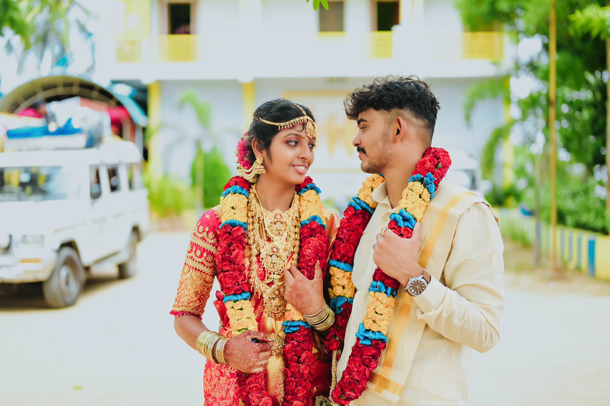 Traditional Kerala wedding moments
