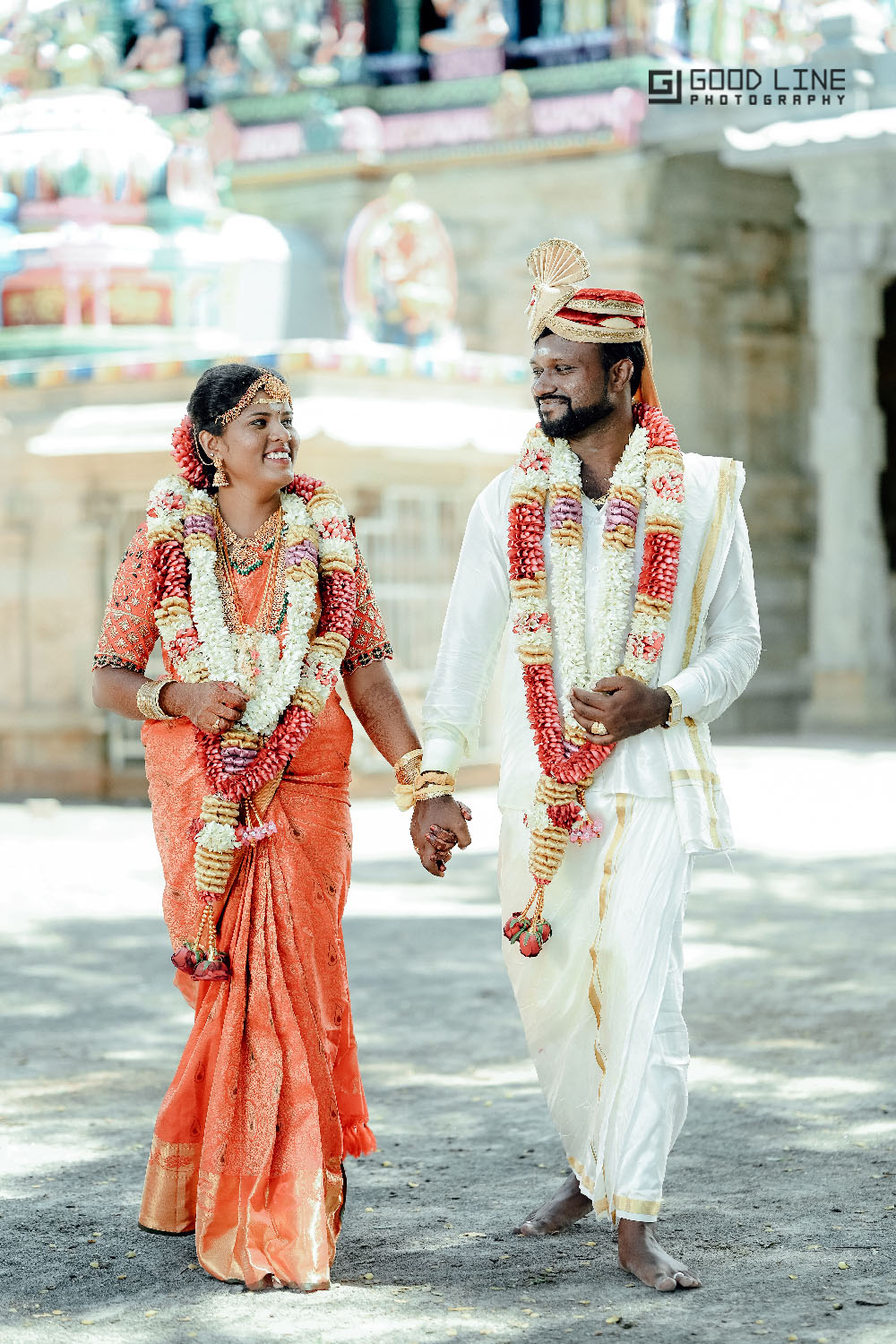 Romantic couple sunset shoot in Madurai